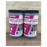 Two Containers of Deep Blue All-in-One Paint
