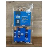 3-Piece Trim and Edging Paint Brush Set