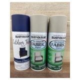 3 Rust-Oleum Outdoor Fabric Paints