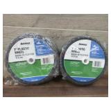 Two 7-Inch Plastic Wheels