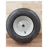 16x6.50-8 Pneumatic Wheel with White Rim