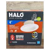 Halo 4-Inch LED Recessed Baffle Downlight
