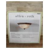 Allen + Roth Flush Mount Ceiling Fixture