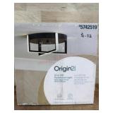 12-Inch LED Flushmount Light in Matte Black