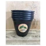 Black Plastic Plant Pots