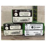 3 drywall screws boxes