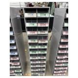 4-6 drawer hardware organizer shelves no contents
