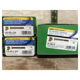 3 boxes of hex cap screws