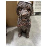 Sitting Doodle Dog Statue