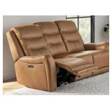 Cooper Power Reclining Leather Sofa