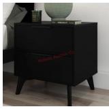Plank+Beam Haven 2-Drawer Solid Wood Nightstand
