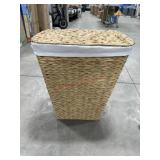 Handwoven laundry hamper