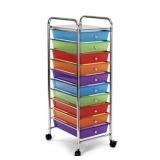 Seville Classics 10 Drawer Cart