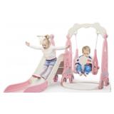 Toddler swing & slide