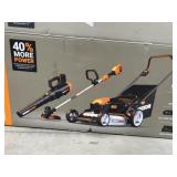 Worx nitro 40v cordless 3 in 1 combo kit -
