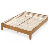 Queen Zinus 12 Inch Deluxe Wood Platform Bed