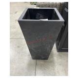 28 in tall planter