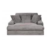 Oversized Cozy Chaise Lounger with Dual Cup
