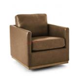 Modern Classic Leather Swivel Chair MSRP $465.00