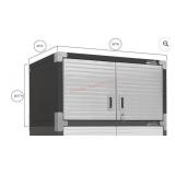 Seville Classics UltraHD Stacking Top Cabinet,