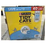 40lbs tidy cat litter