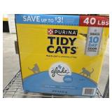 40lbs tidy cat litter