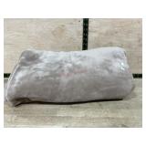 Tan throw blanlket