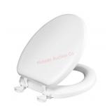 Elongated soft toilet seat