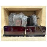 Box of 8 alarm clocks