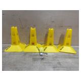 Set of 4 agility cones