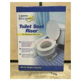 Toilet seat riser