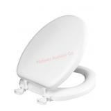 Elongated soft toilet seat
