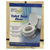 Toilet seat riser