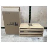 2- New bamboo paper towel dispensors