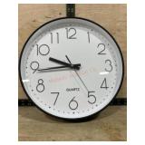 12 inch round quartz wall clock