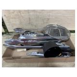 Flat of kitchen utensils