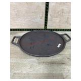 Lodge cast iron pizza pan