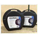 2- Koing XG 12 Pro tire chains