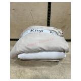 King size sheets and pillow cases