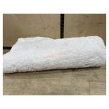 24x60 white bath mat