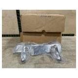 3- Satin nickel commercial door handles