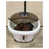 Rolling foot bath