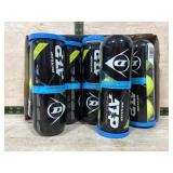 Flat of 6 cans Dunlop tennis balls