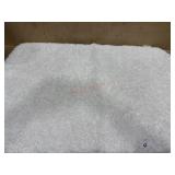 White 24x30 bath mat