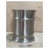 Stainless bath trash can