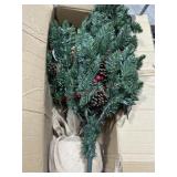 2- 24 inch Christmas trees