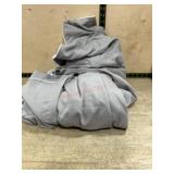 Grey bath robe