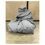 Grey bath robe