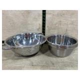 2- Stainless strainers