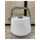 White Caraway tea kettle